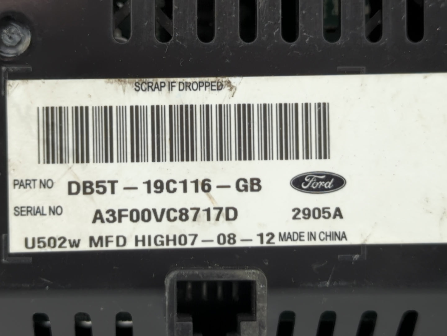 2015-2015 Infiniti Q50 Information Display Screen - Oemusedautoparts1.com