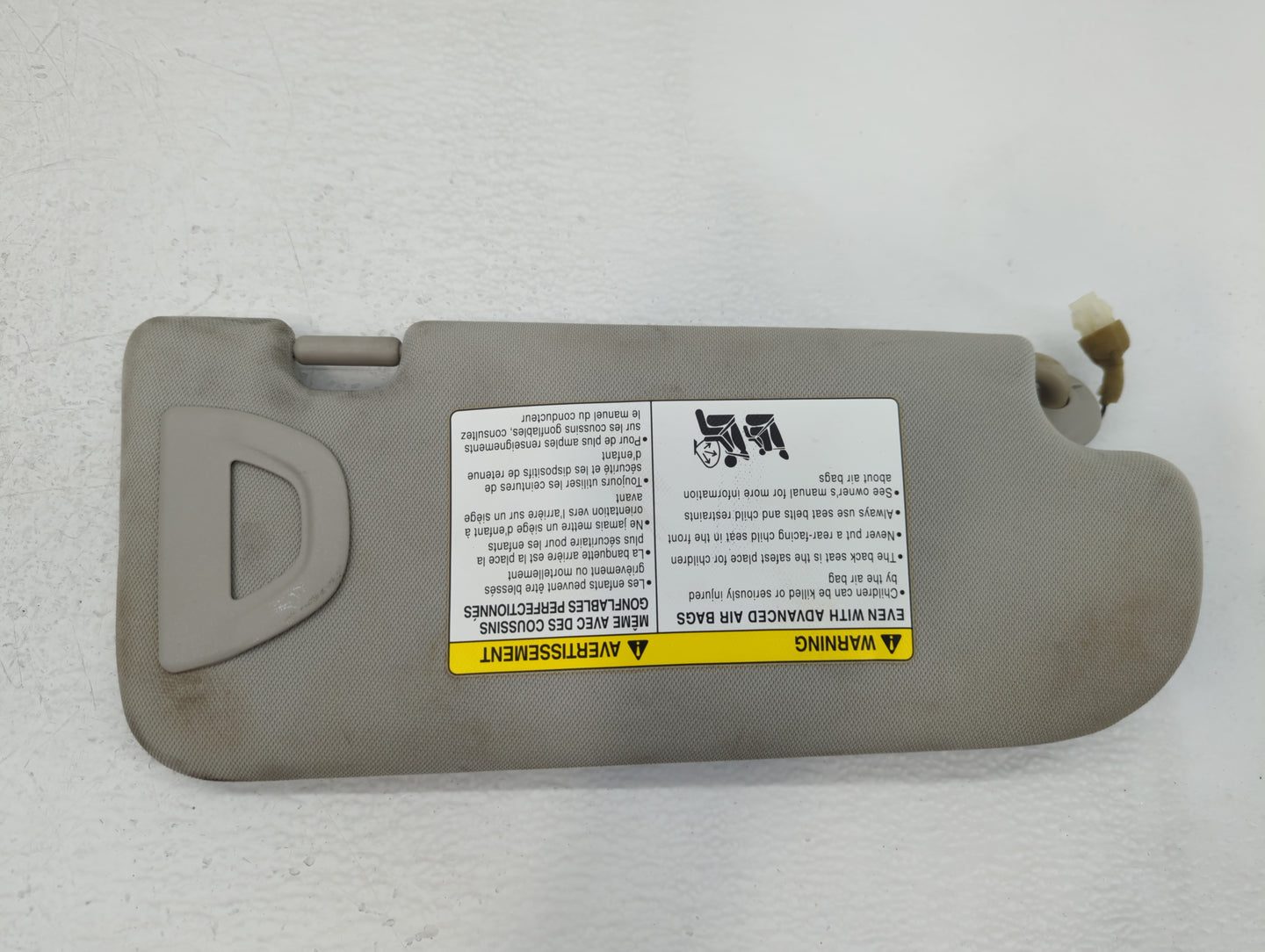 2014-2020 Infiniti Q50 Sun Visor Shade Replacement Driver Left Mirror Fits Fits 2014 2015 2016 2017 2018 2019 2020 OEM Used 