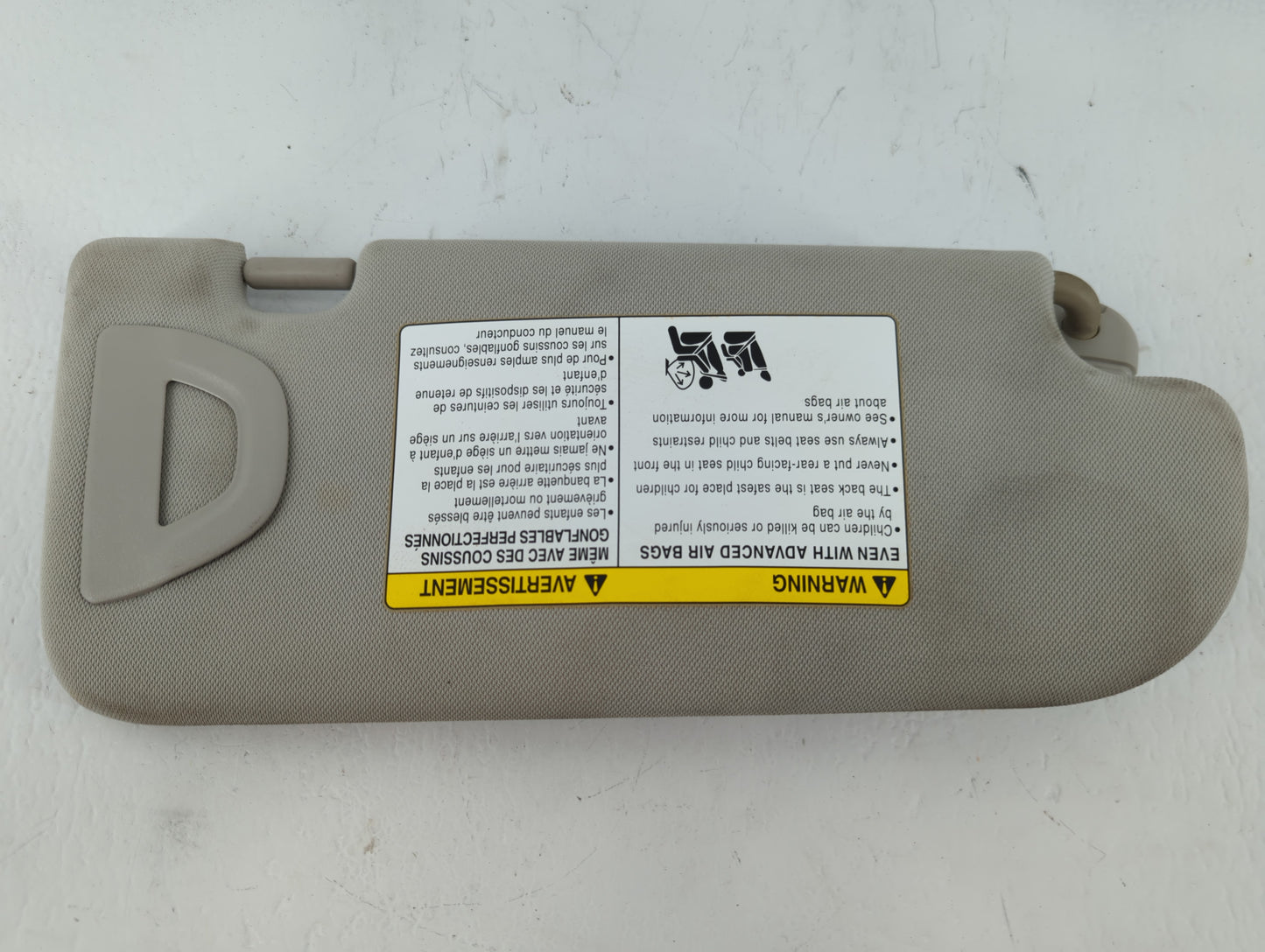 2014-2020 Infiniti Q50 Sun Visor Shade Replacement Driver Left Mirror Fits Fits 2014 2015 2016 2017 2018 2019 2020 OEM Used 