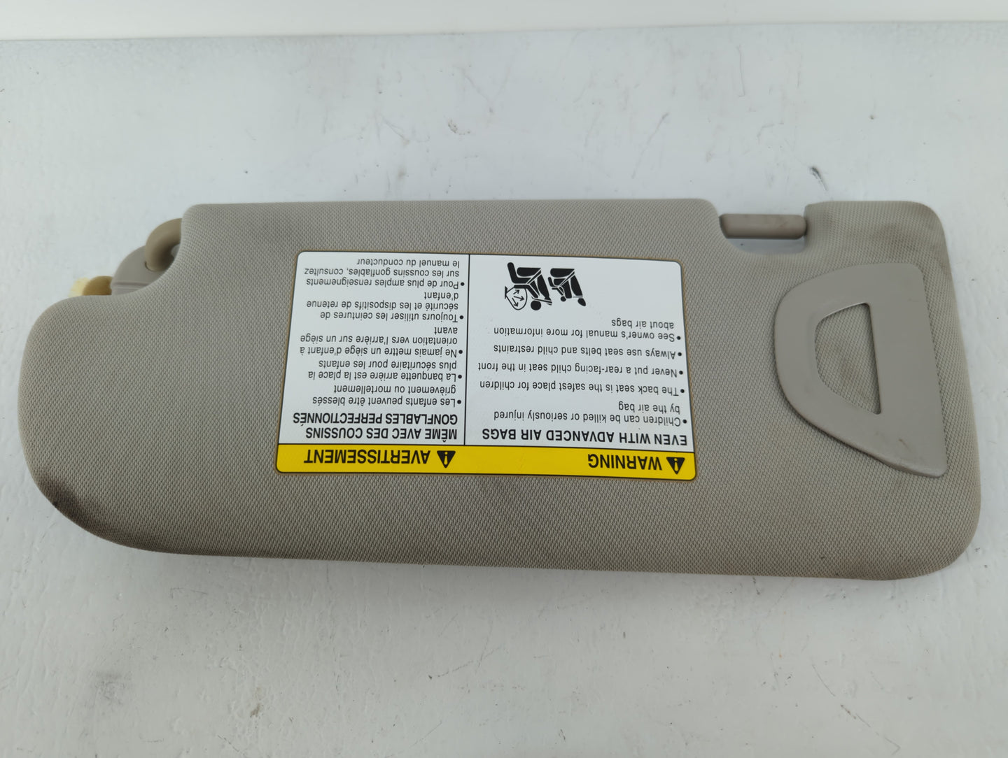 2014-2020 Infiniti Q50 Sun Visor Shade Replacement Passenger Right Mirror Fits Fits 2014 2015 2016 2017 2018 2019 2020 OEM U