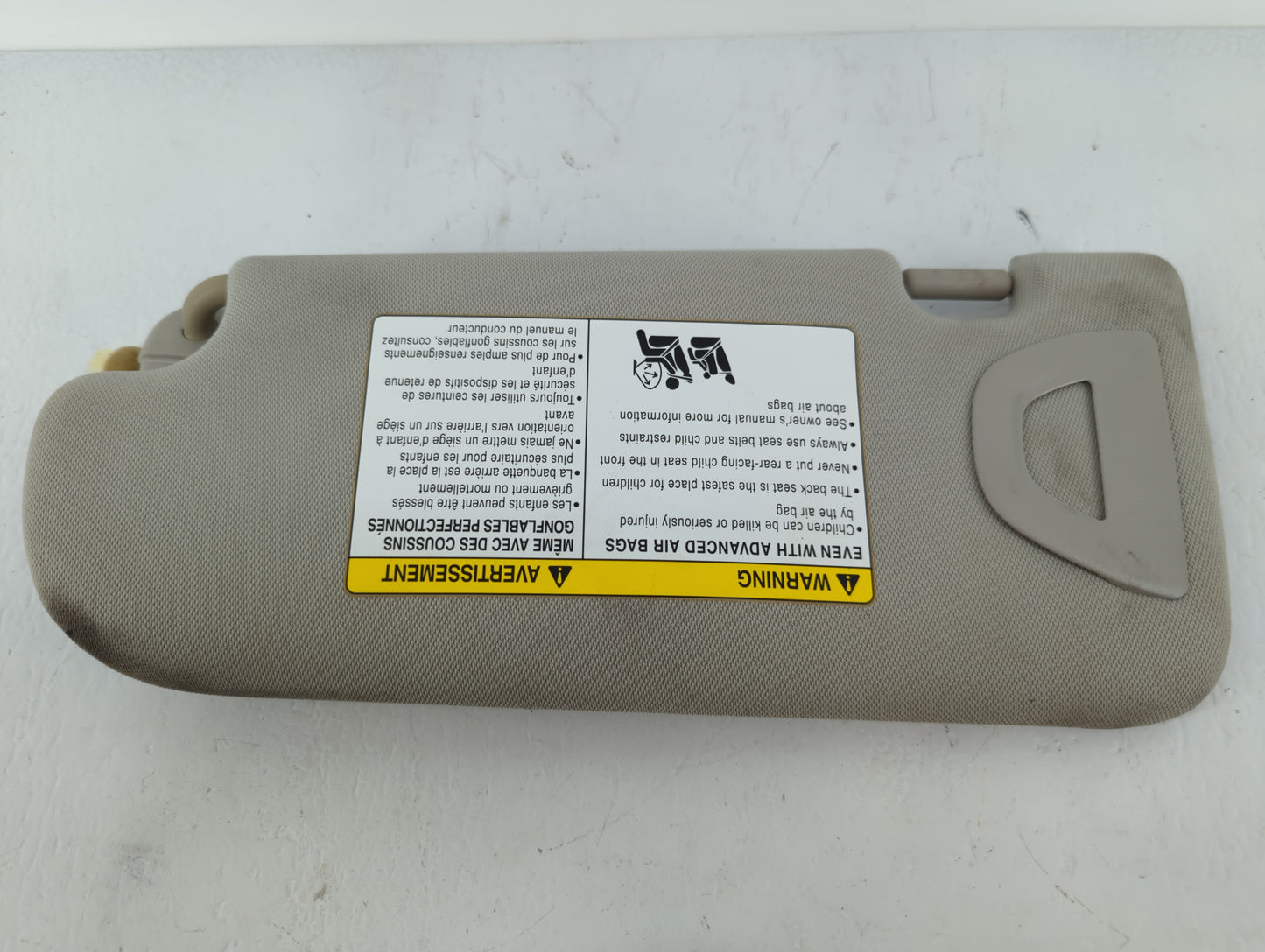 2014-2020 Infiniti Q50 Sun Visor Shade Replacement Passenger Right Mirror Fits Fits 2014 2015 2016 2017 2018 2019 2020 OEM U