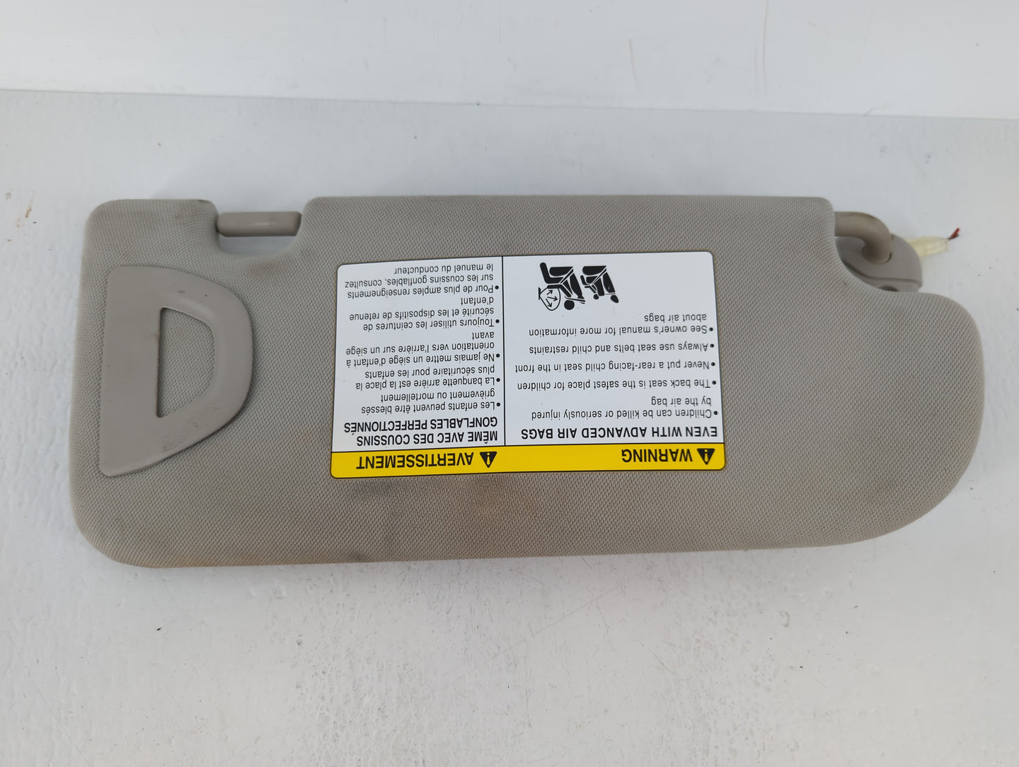 2014-2020 Infiniti Q50 Sun Visor Shade Replacement Passenger Right Mirror Fits Fits 2014 2015 2016 2017 2018 2019 2020 OEM U