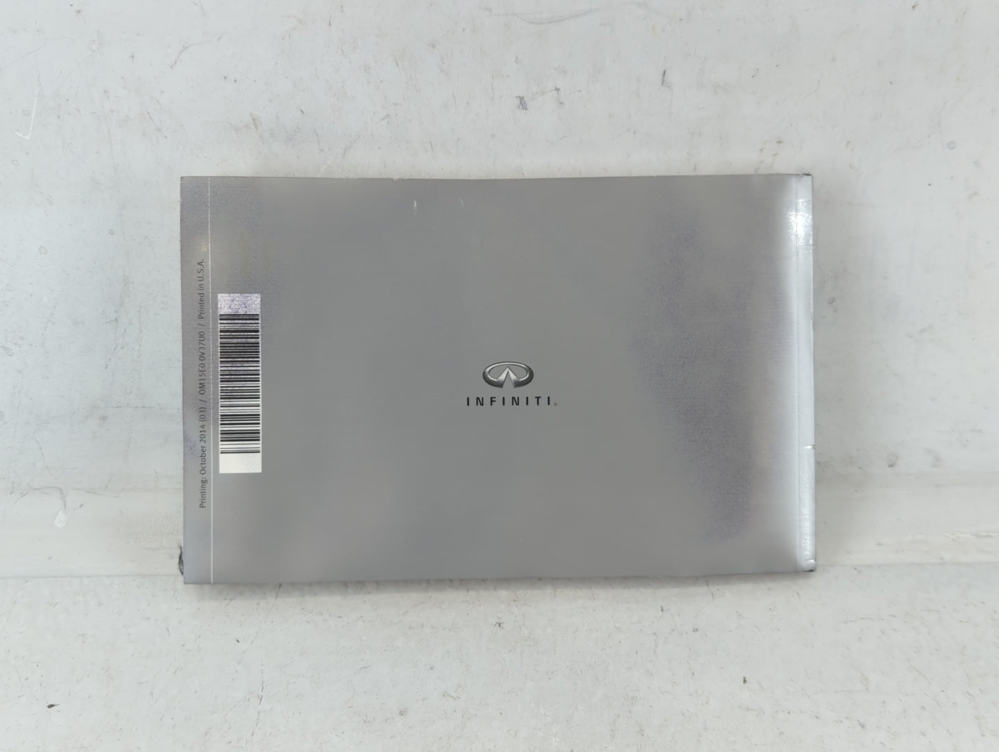 2015 Infiniti Q50 Owners Manual Book Guide P/N:OM15E0 0V37U0 OEM Used Auto Parts - Oemusedautoparts1.com
