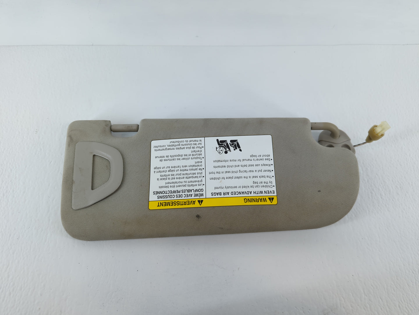 2014-2020 Infiniti Q50 Sun Visor Shade Replacement Driver Left Mirror Fits Fits 2014 2015 2016 2017 2018 2019 2020 OEM Used 