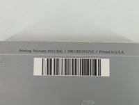 2015 Infiniti Q50 Owners Manual Book Guide P/N:0M15E0 0V37U1 OEM Used Auto Parts - Oemusedautoparts1.com
