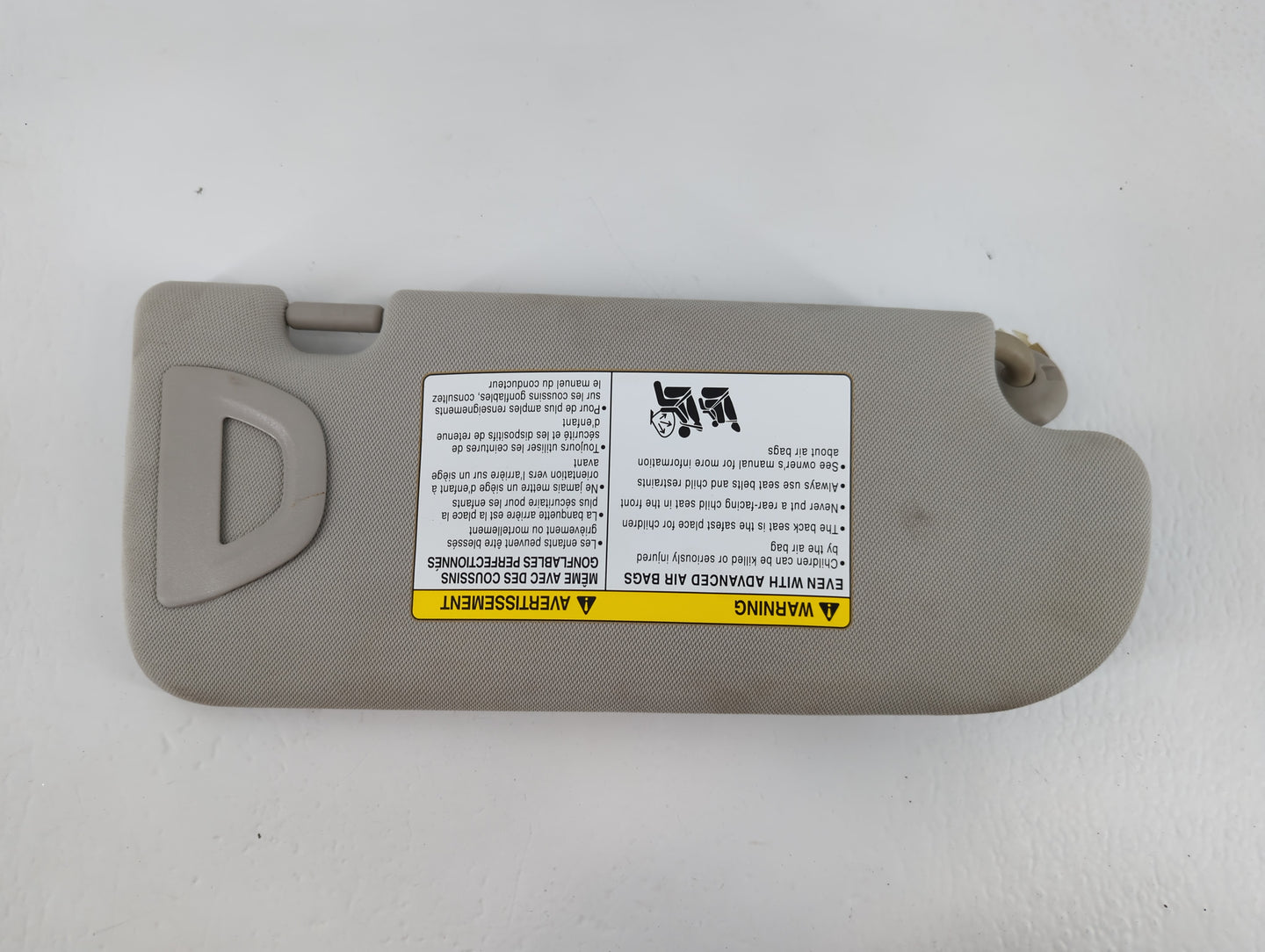 2014-2020 Infiniti Q50 Sun Visor Shade Replacement Driver Left Mirror Fits Fits 2014 2015 2016 2017 2018 2019 2020 OEM Used 