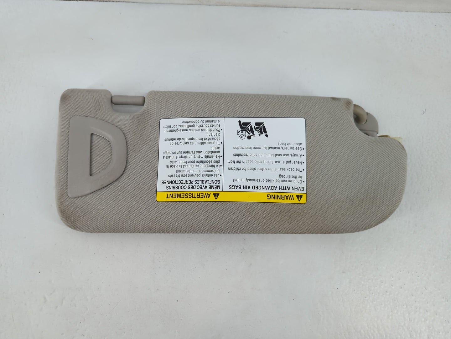 2014-2020 Infiniti Q50 Sun Visor Shade Replacement Driver Left Mirror Fits Fits 2014 2015 2016 2017 2018 2019 2020 OEM Used 
