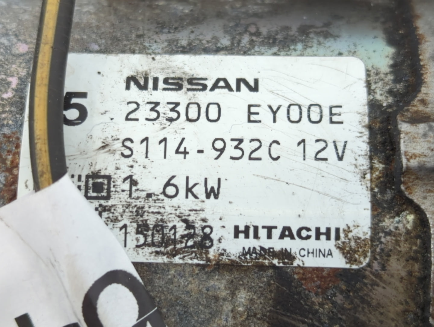 2014-2020 Infiniti Q50 Car Starter Motor Solenoid OEM P/N:23300 EY00E Fits OEM Used Auto Parts - Oemusedautoparts1.com