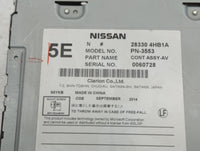 2015-2019 Infiniti Q50 Am Fm Cd Player Radio Receiver 717015 - Oemusedautoparts1.com