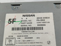 2015 Infiniti Q50 Am Fm Cd Player Radio Receiver - Oemusedautoparts1.com