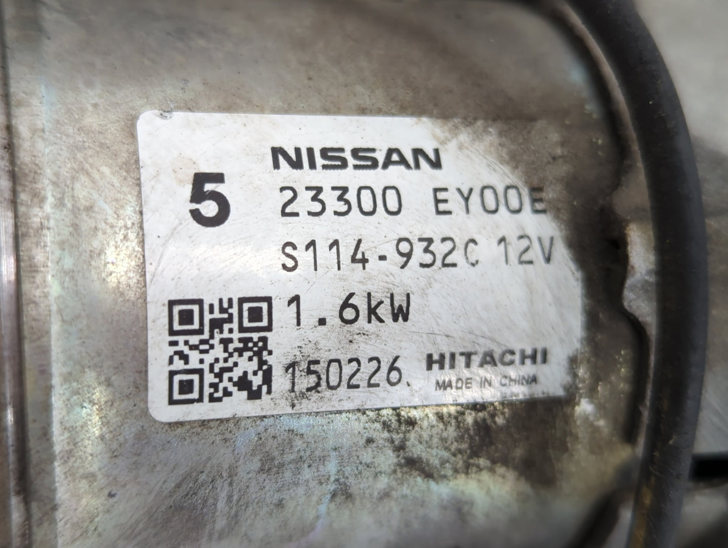 2014-2020 Infiniti Q50 Car Starter Motor Solenoid OEM P/N:23300 EY00E Fits OEM Used Auto Parts - Oemusedautoparts1.com