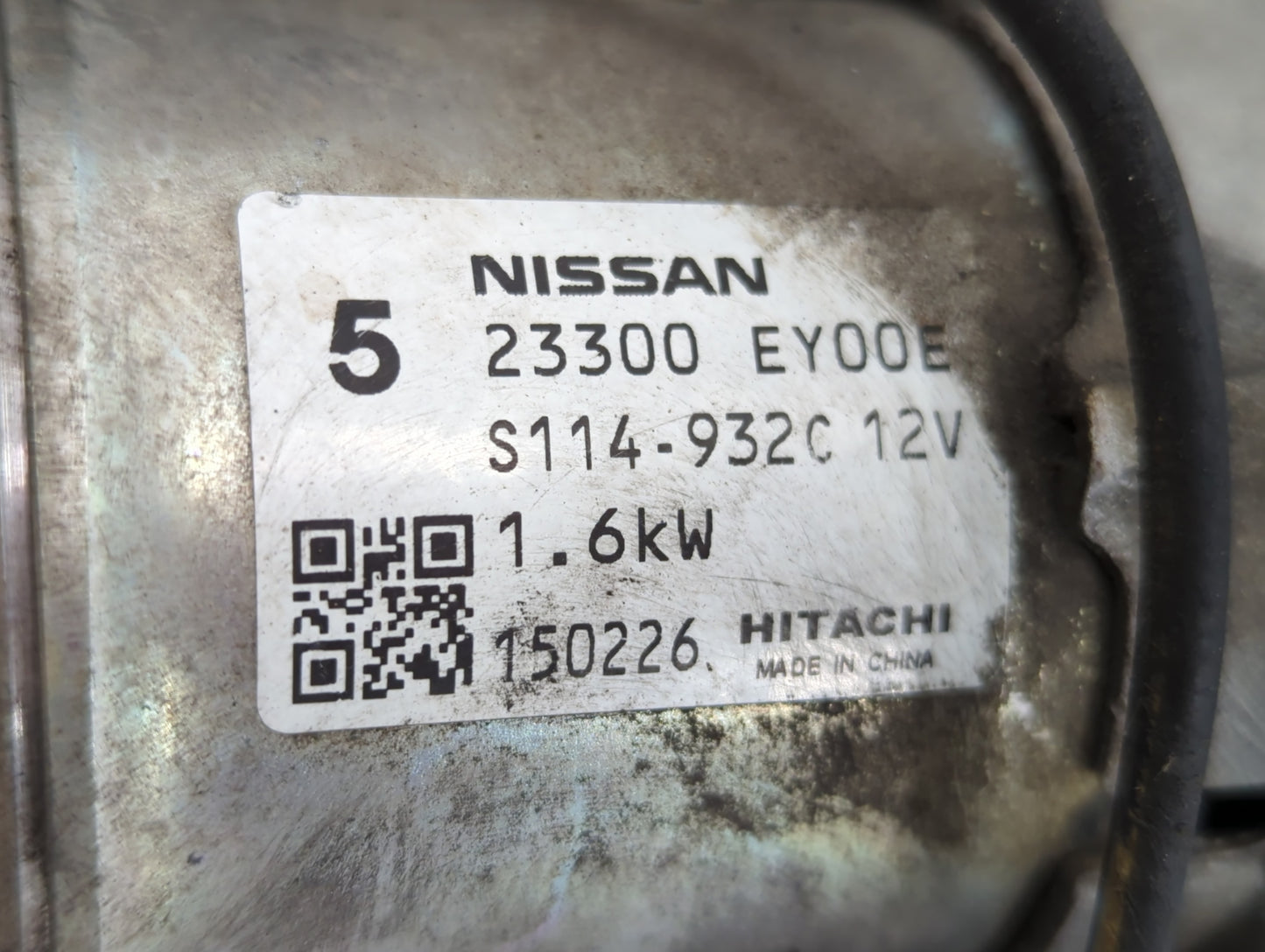 2014-2020 Infiniti Q50 Car Starter Motor Solenoid OEM P/N:23300 EY00E Fits OEM Used Auto Parts - Oemusedautoparts1.com