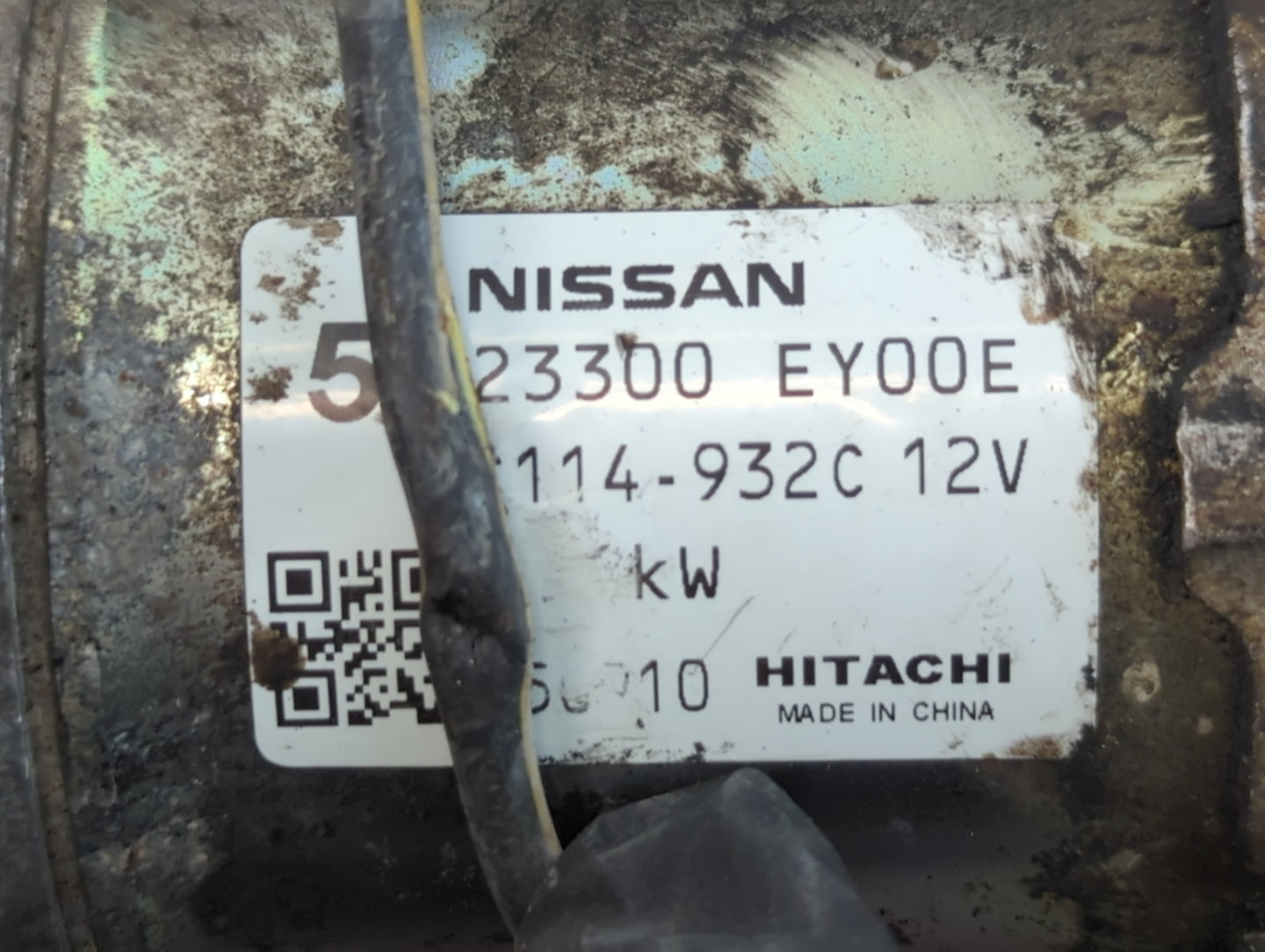 2014-2020 Infiniti Q50 Car Starter Motor Solenoid OEM P/N:23300 EY00E Fits OEM Used Auto Parts - Oemusedautoparts1.com