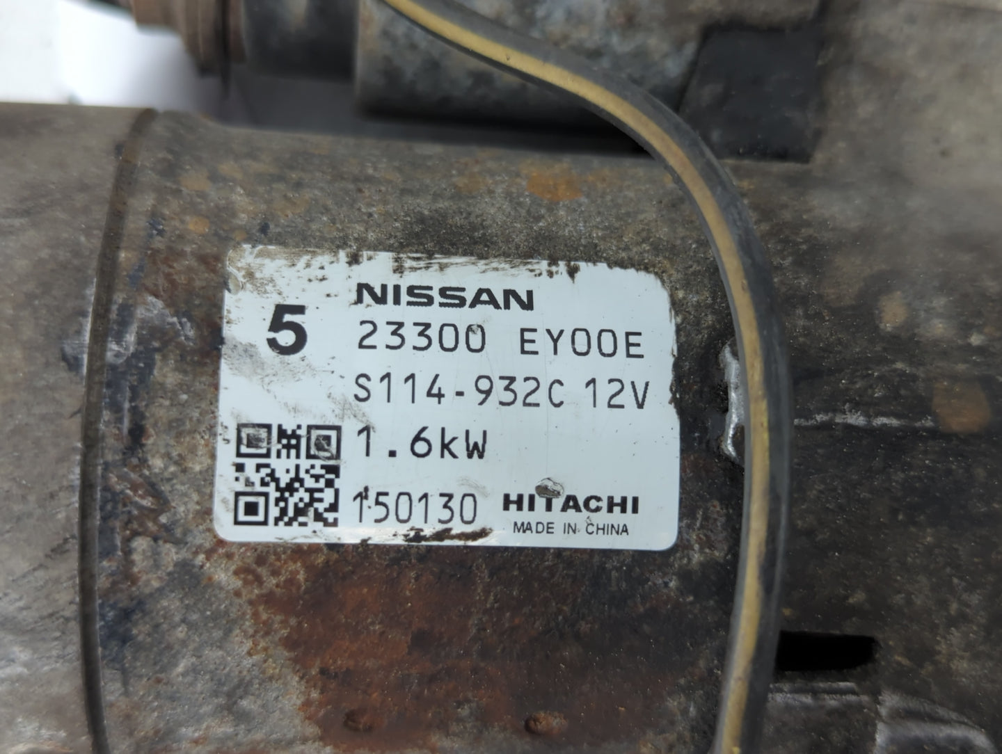 2014-2020 Infiniti Q50 Car Starter Motor Solenoid OEM P/N:23300 EY00E Fits OEM Used Auto Parts - Oemusedautoparts1.com