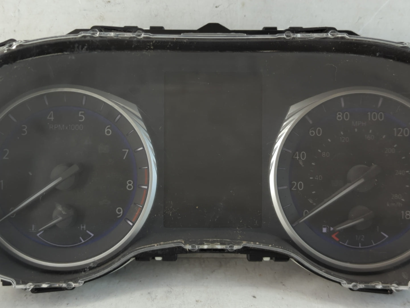 2015 Infiniti Q50 Instrument Cluster Speedometer Gauges P/N:4HB6B/9E45 Fits OEM Used Auto Parts - Oemusedautoparts1.com