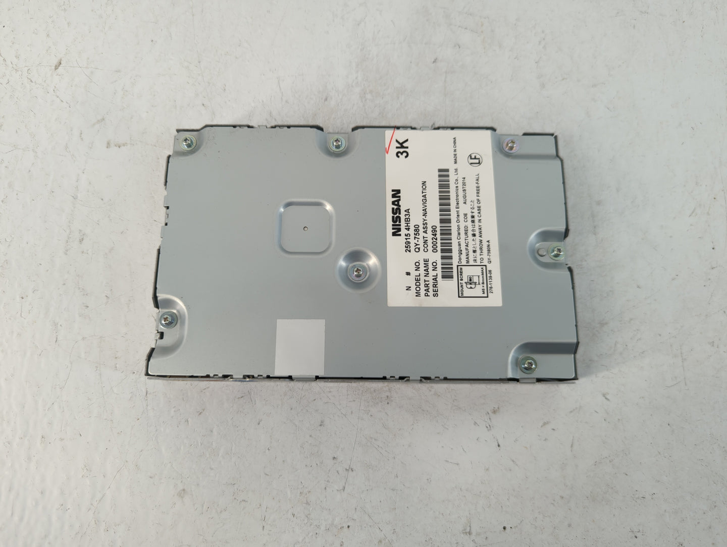 2015 Infiniti Q50 Bluetooth Phone Communication Control Module Ccm Oem - Oemusedautoparts1.com