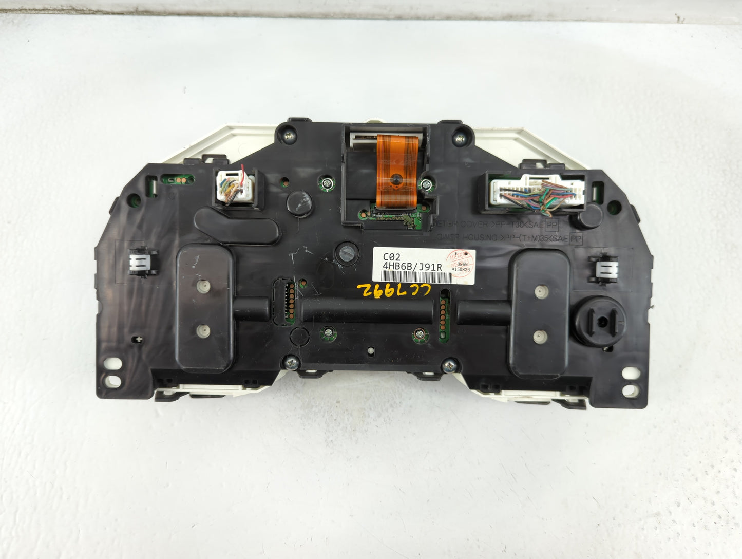 2014-2015 Infiniti Q50 Instrument Cluster Speedometer Gauges P/N:4HB6B/J91R Fits Fits 2014 2015 OEM Used Auto Parts - Oemuse