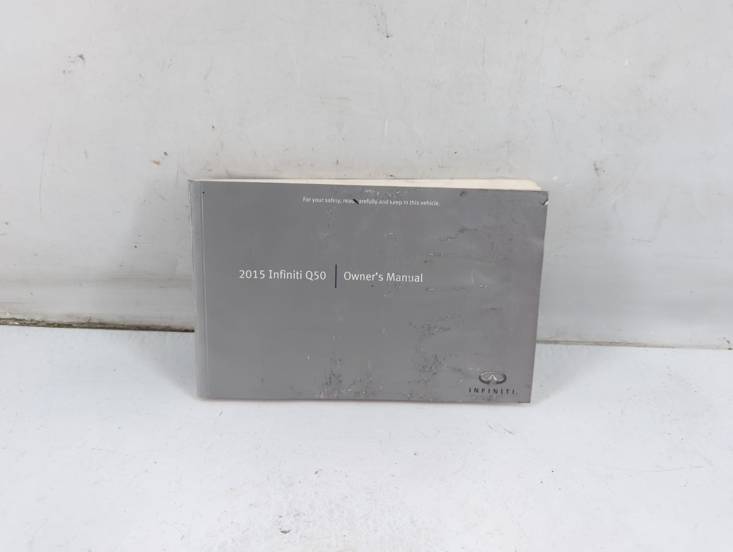 2015 Infiniti Q50 Owners Manual Book Guide P/N:OM15E0 0V37U0 OEM Used Auto Parts - Oemusedautoparts1.com
