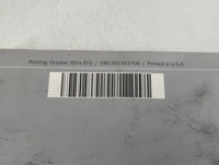2015 Infiniti Q50 Owners Manual Book Guide P/N:OM15E0 0V37U0 OEM Used Auto Parts - Oemusedautoparts1.com