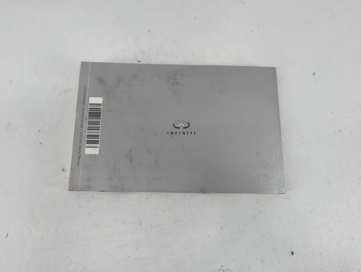 2015 Infiniti Q50 Owners Manual Book Guide P/N:OM15E0 0V37U0 OEM Used Auto Parts - Oemusedautoparts1.com