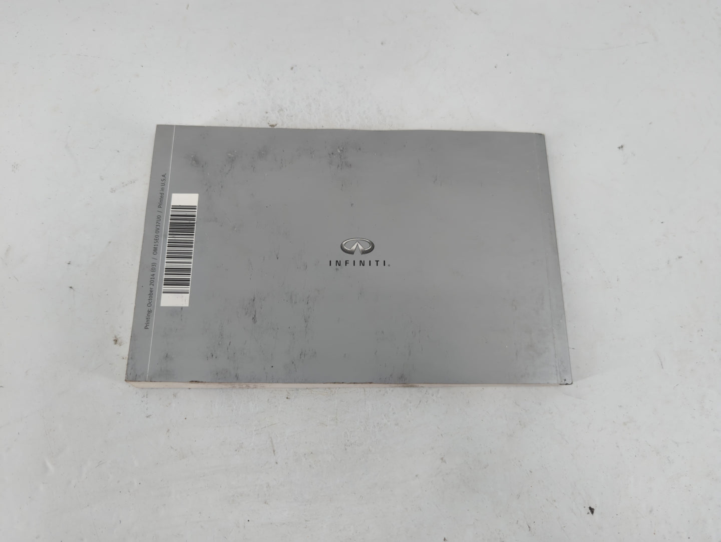 2015 Infiniti Q50 Owners Manual Book Guide P/N:OM15E0 0V37U0 OEM Used Auto Parts - Oemusedautoparts1.com