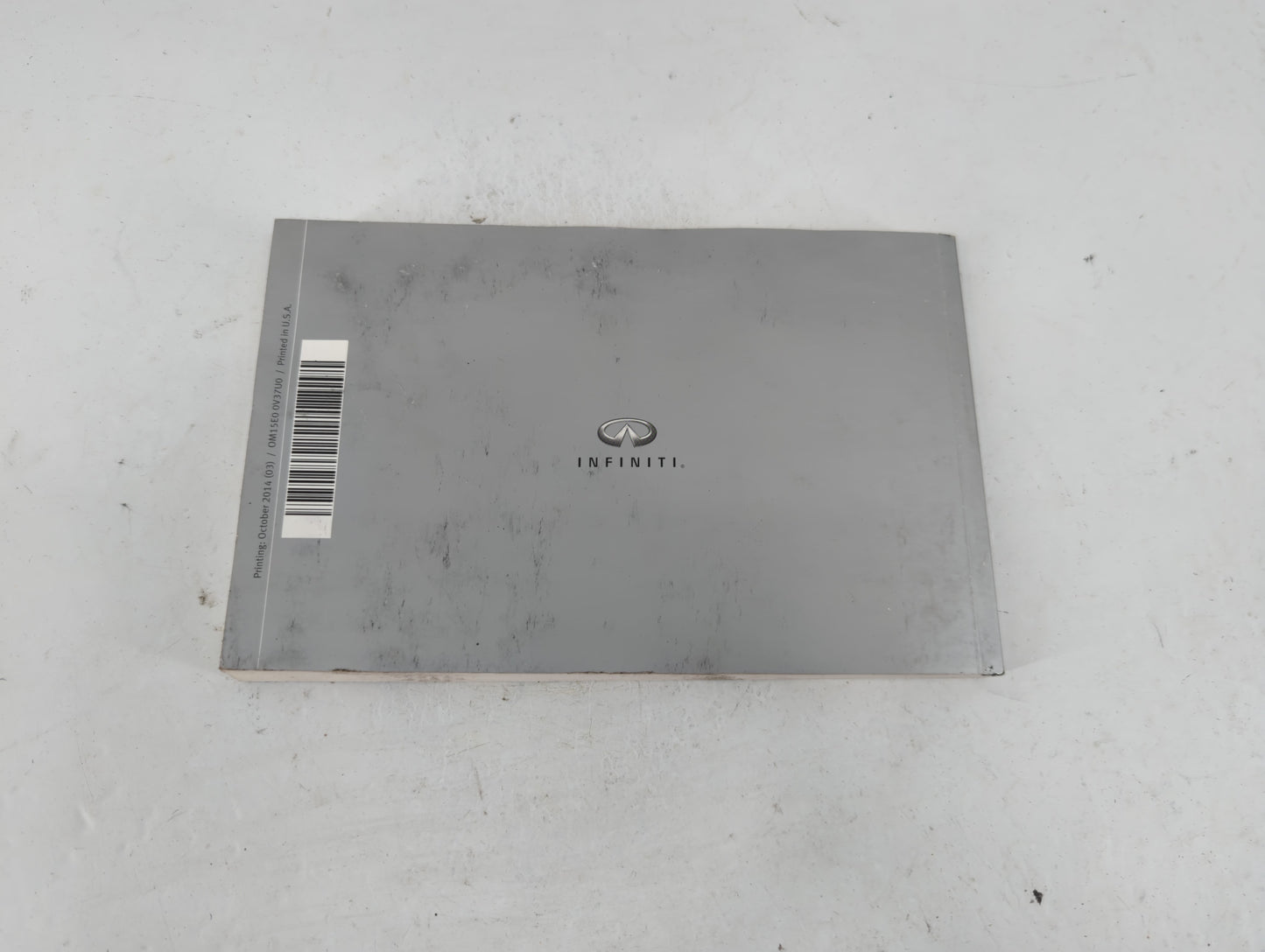 2015 Infiniti Q50 Owners Manual Book Guide P/N:OM15E0 0V37U0 OEM Used Auto Parts - Oemusedautoparts1.com