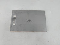 2015 Infiniti Q50 Owners Manual Book Guide P/N:OM15E0 0V37U0 OEM Used Auto Parts - Oemusedautoparts1.com