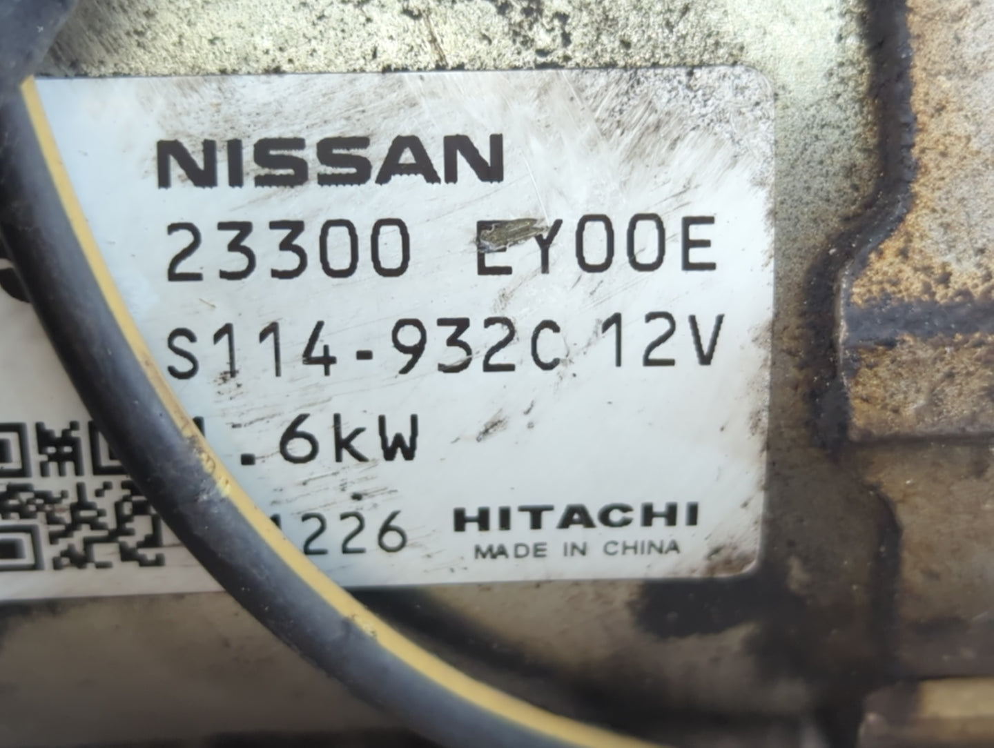 2014-2020 Infiniti Q60 Car Starter Motor Solenoid OEM P/N:23300 EY00E S114-932C 12V Fits OEM Used Auto Parts - Oemusedautopa