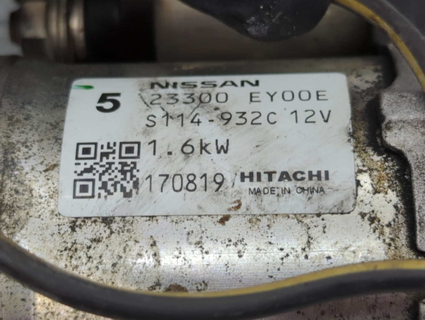2014-2019 Infiniti Q70 Car Starter Motor Solenoid OEM P/N:23300 EY00E Fits OEM Used Auto Parts - Oemusedautoparts1.com