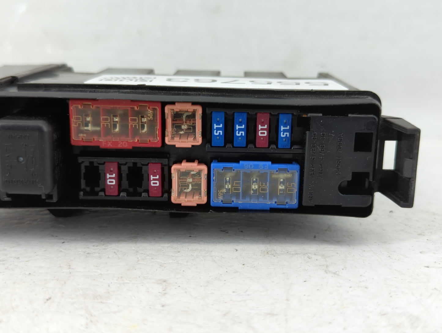 2014-2018 Infiniti Q70 Fusebox Fuse Box Panel Relay Module Fits Fits 2011 2012 2013 2014 2015 2016 2017 2018 OEM Used Auto P