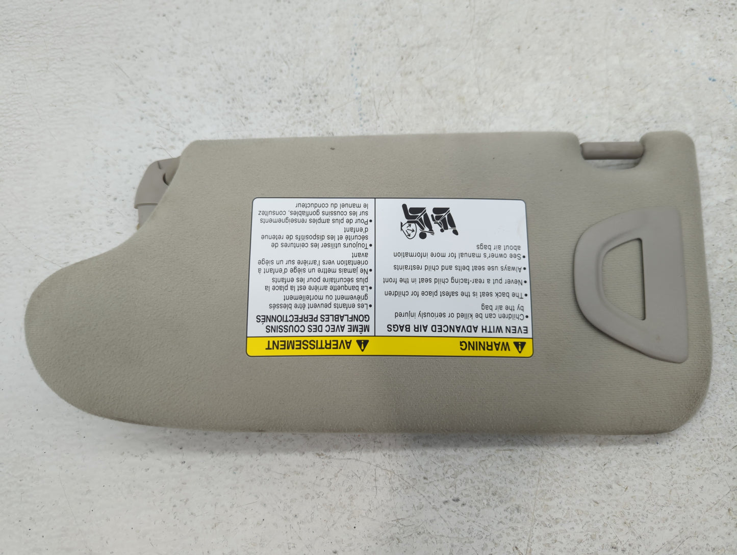 2014-2019 Infiniti Q70 Sun Visor Shade Replacement Passenger Right Mirror Fits Fits 2011 2012 2013 2014 2015 2016 2017 2018 
