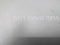 2015 Infiniti Qx50 Owners Manual Book Guide OEM Used Auto Parts - Oemusedautoparts1.com