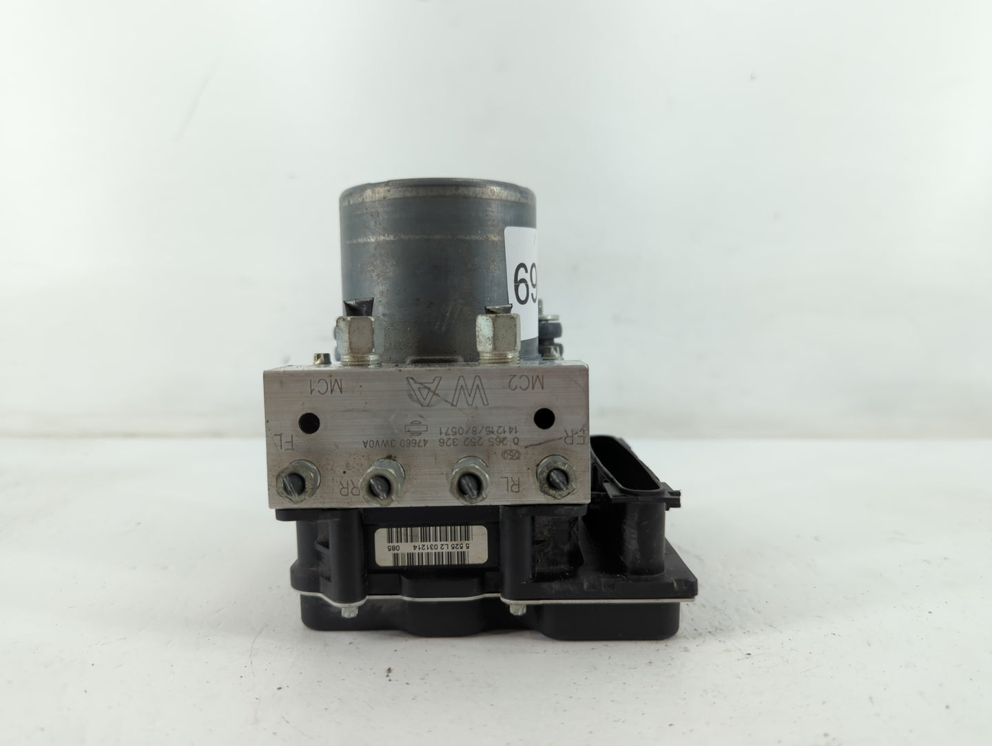 2014-2015 Infiniti Qx50 ABS Pump Control Module Replacement P/N:47660 3WV0A 0 265 252 326 Fits Fits 2013 2014 2015 OEM Used 