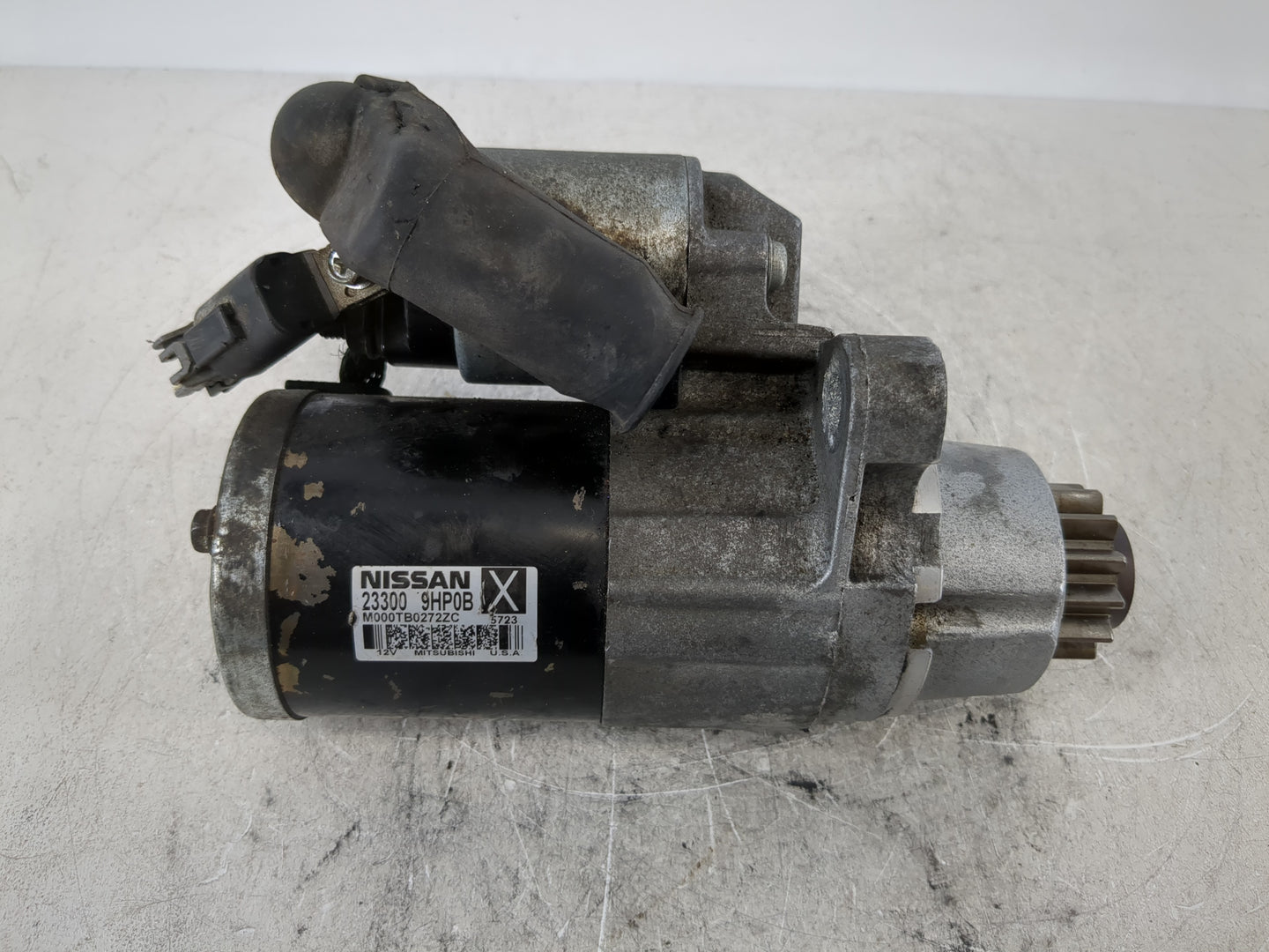 2015-2020 Infiniti Qx60 Car Starter Motor Solenoid OEM P/N:23300 9HP0B Fits Fits 2015 2016 2017 2018 2019 2020 2021 2022 OEM