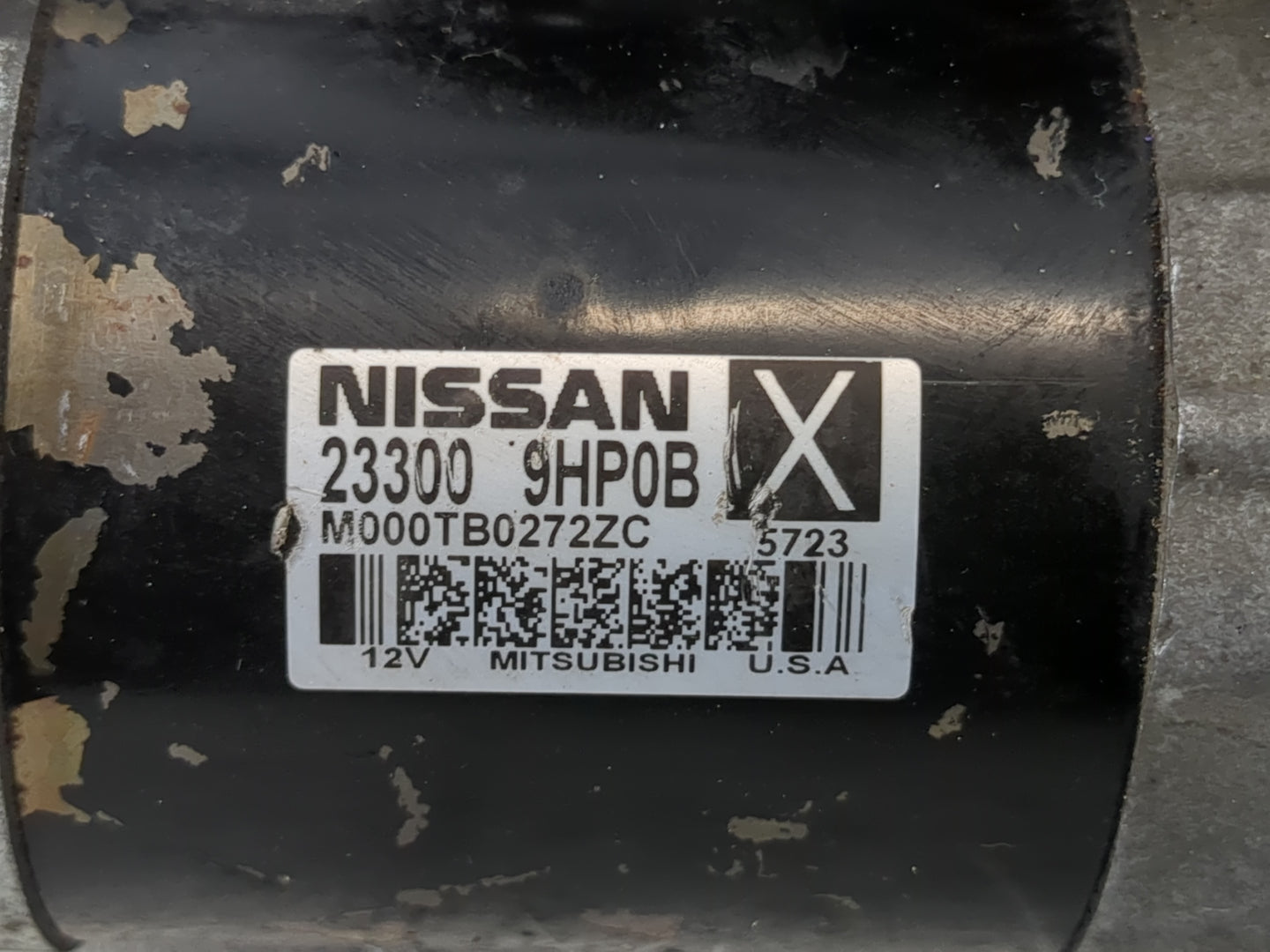 2015-2020 Infiniti Qx60 Car Starter Motor Solenoid OEM P/N:23300 9HP0B Fits Fits 2015 2016 2017 2018 2019 2020 2021 2022 OEM