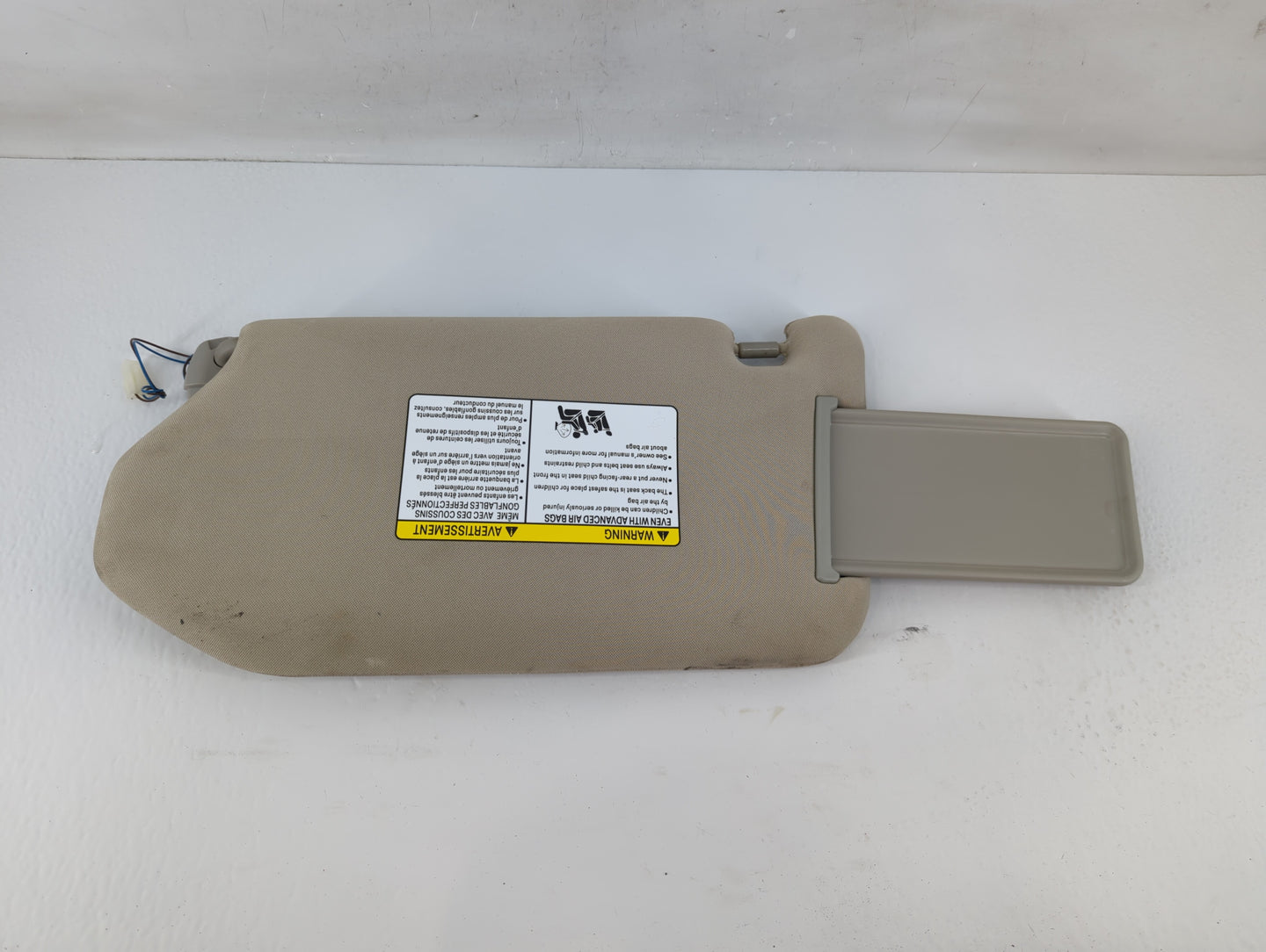 2014-2019 Infiniti Qx60 Sun Visor Shade Replacement Passenger Right Mirror Fits Fits 2013 2014 2015 2016 2017 2018 2019 OEM 
