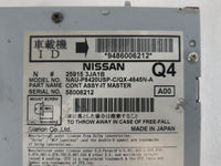 2014-2016 Infiniti Qx60 Radio AM FM Cd Player Receiver Replacement P/N:25915 3JA1B Fits Fits 2013 2014 2015 2016 OEM Used Au