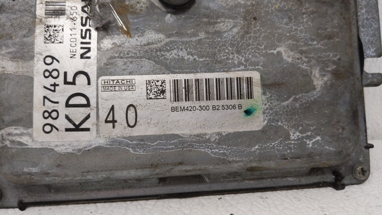 2015-2016 Infiniti Qx60 PCM Engine Control Computer ECU ECM PCU OEM P/N:NEC006-659 NEC006-660, NEC023-025 Fits Fits 2015 201