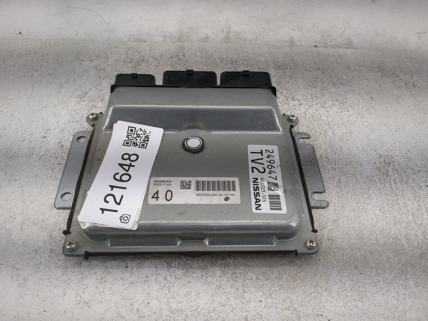 2015-2016 Infiniti Qx60 PCM Engine Control Computer ECU ECM PCU OEM P/N:NEC006-659 NEC006-660, NEC023-025 Fits Fits 2015 201