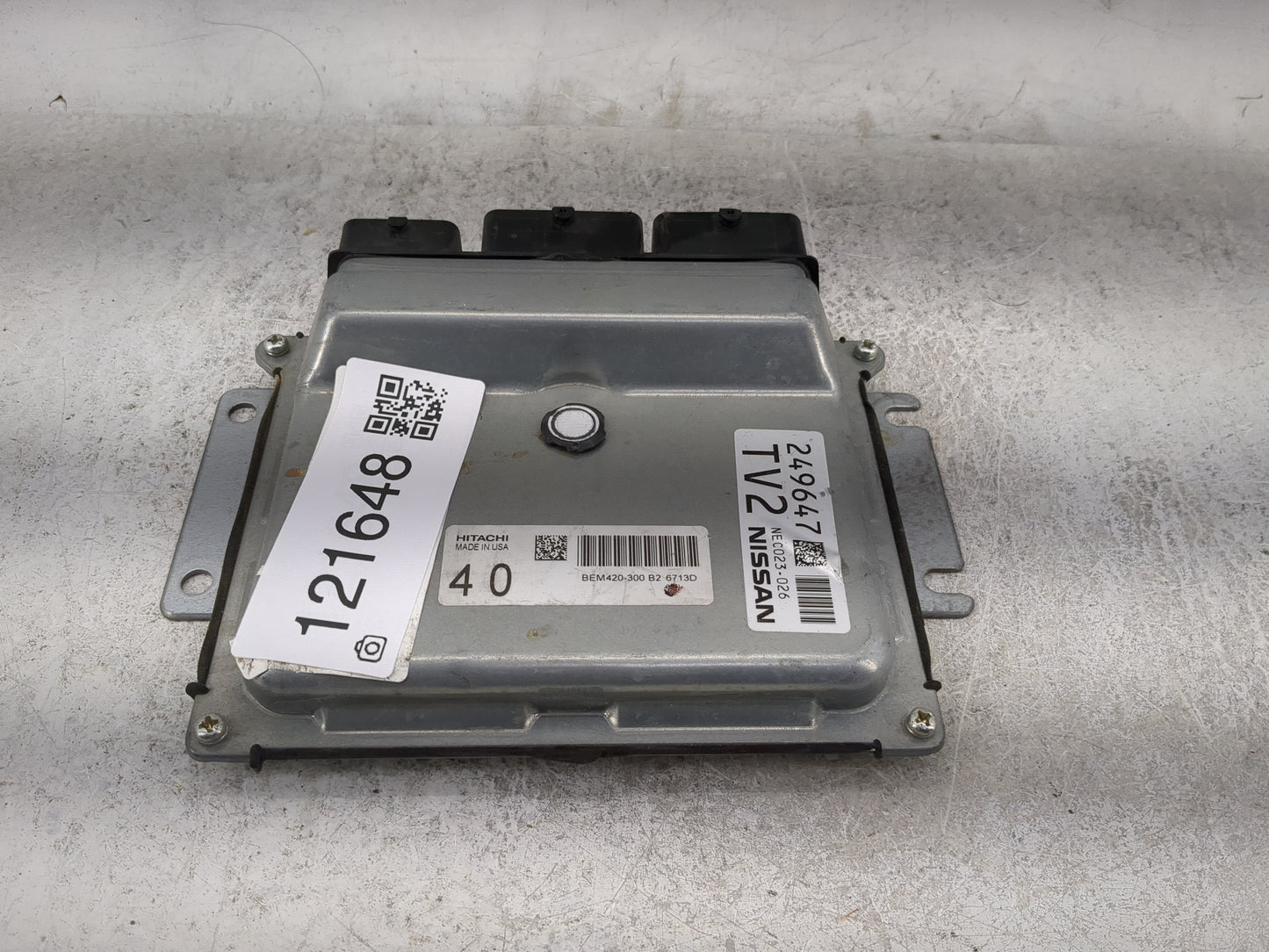 2015-2016 Infiniti Qx60 PCM Engine Control Computer ECU ECM PCU OEM P/N:NEC006-659 NEC006-660, NEC023-025 Fits Fits 2015 201