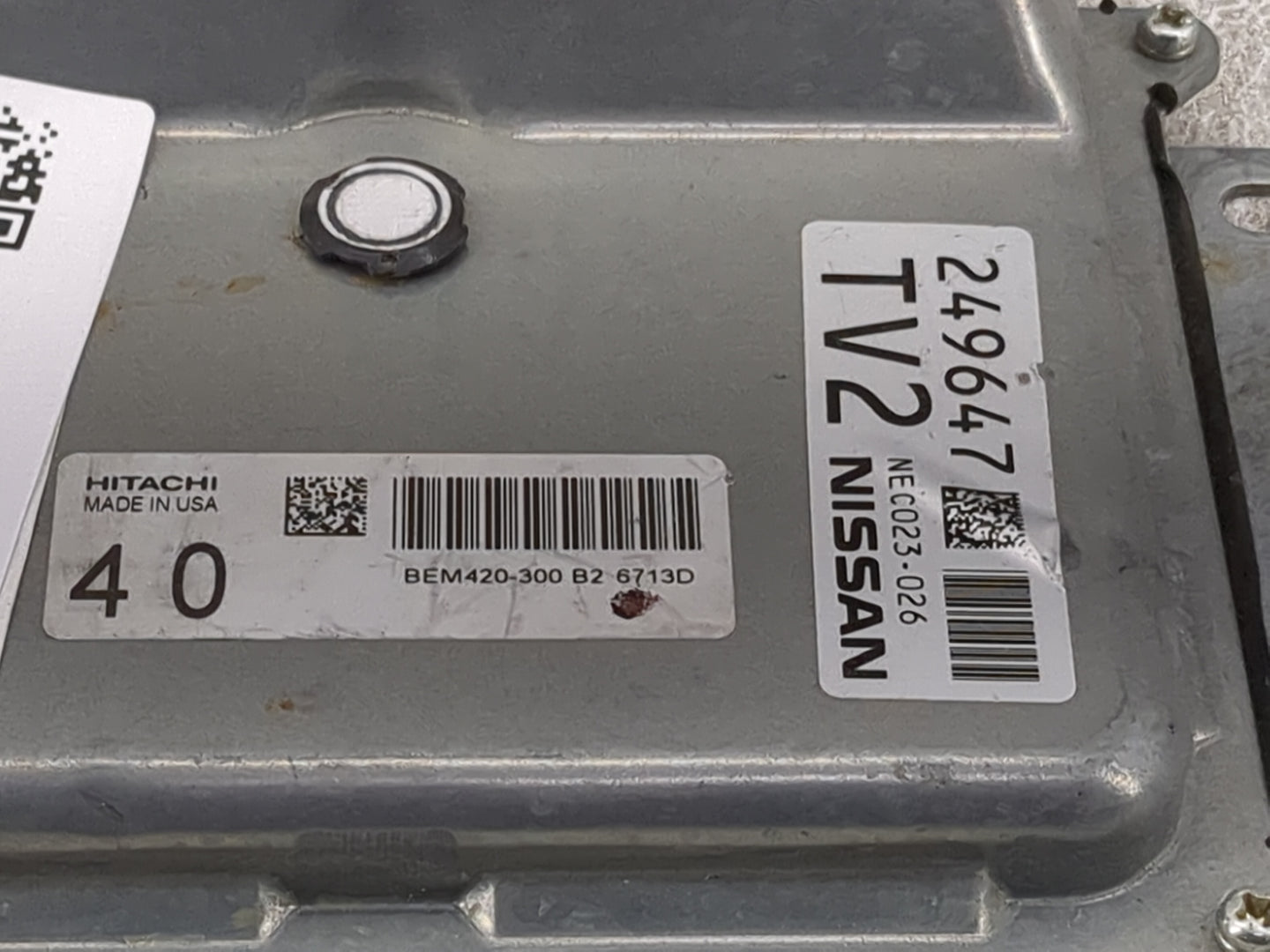 2015-2016 Infiniti Qx60 PCM Engine Control Computer ECU ECM PCU OEM P/N:NEC006-659 NEC006-660, NEC023-025 Fits Fits 2015 201