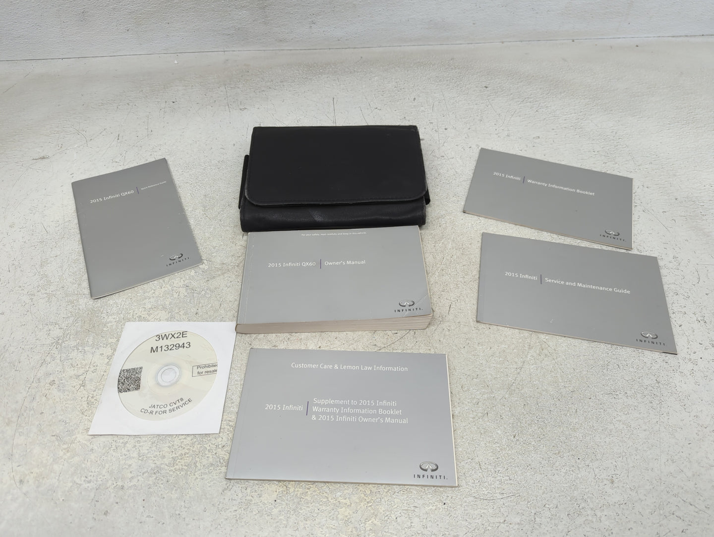 2015 Infiniti Qx60 Owners Manual Book Guide P/N:OM15EA-0L50U1 OEM Used Auto Parts - Oemusedautoparts1.com