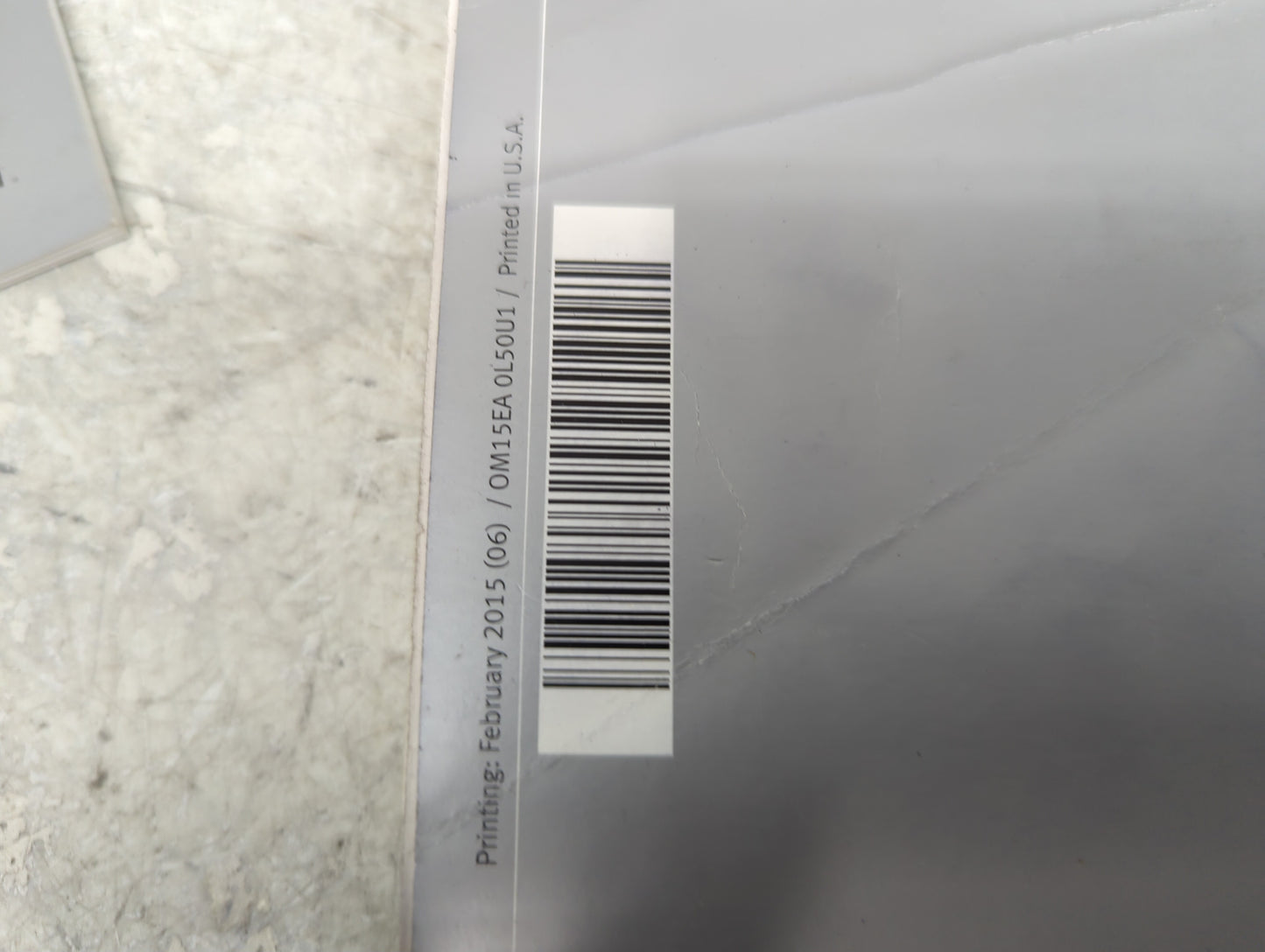 2015 Infiniti Qx60 Owners Manual Book Guide P/N:OM15EA-0L50U1 OEM Used Auto Parts - Oemusedautoparts1.com
