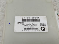 2015-2016 Infiniti Qx60 Radio AM FM Cd Player Receiver Replacement P/N:27760 9PB0A Fits Fits 2015 2016 OEM Used Auto Parts -