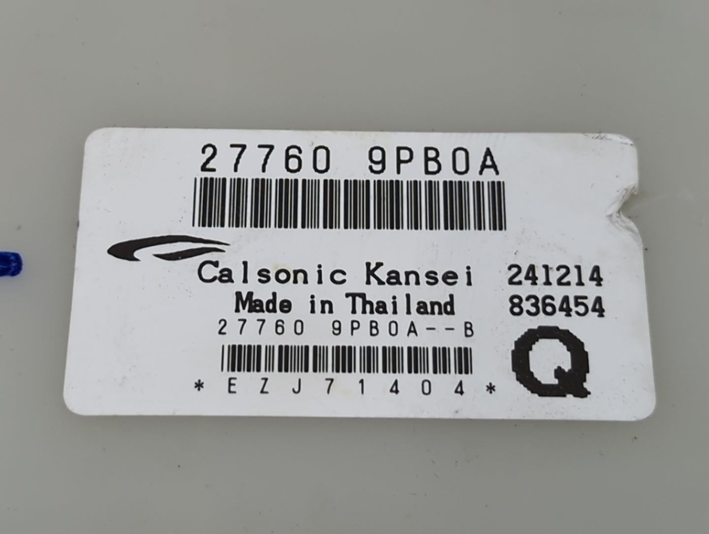 2014-2016 Infiniti Qx60 Radio AM FM Cd Player Receiver Replacement P/N:27760 9PB0A Fits Fits 2013 2014 2015 2016 OEM Used Au