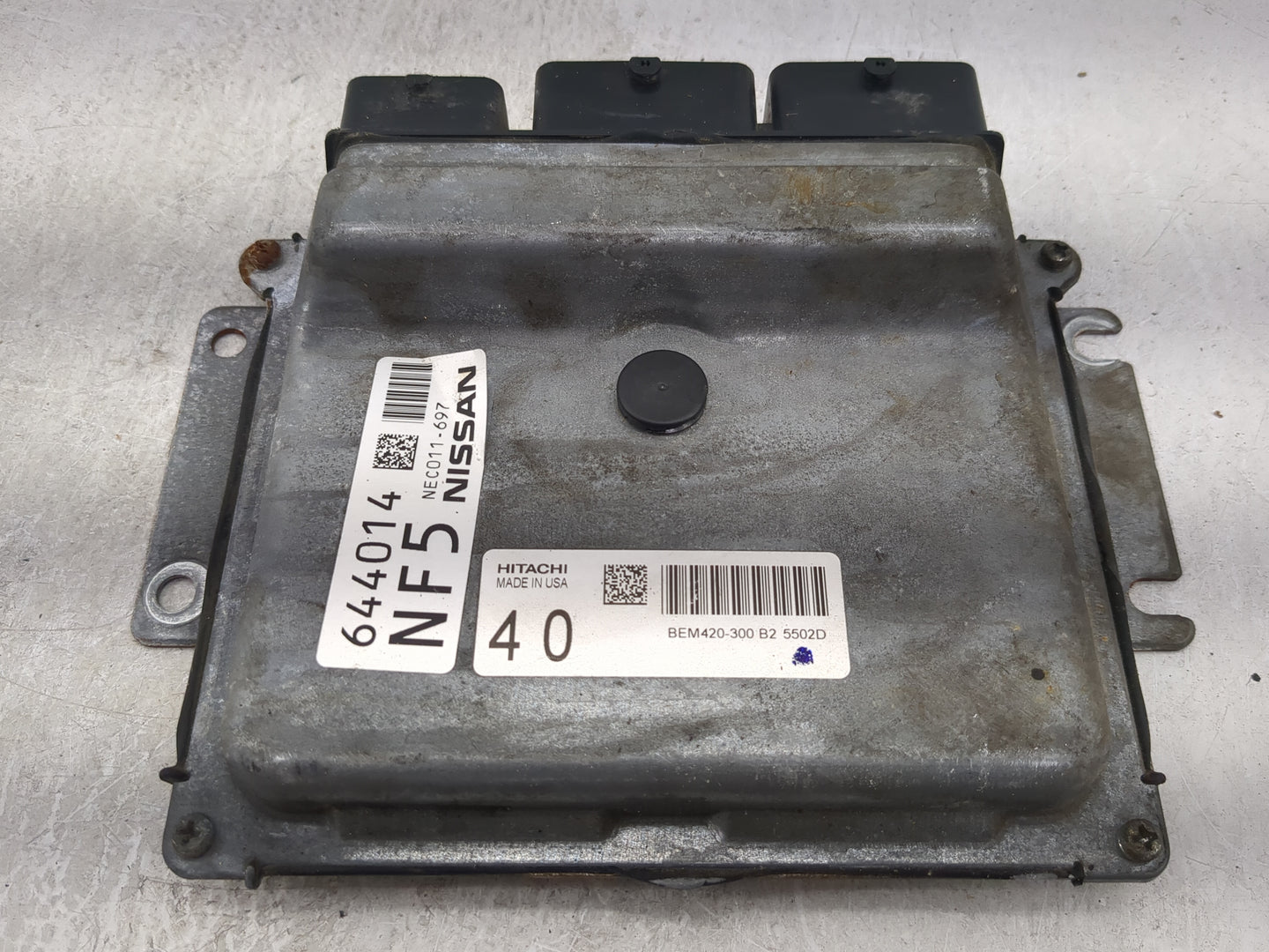 2015-2016 Infiniti Qx60 PCM Engine Control Computer ECU ECM PCU OEM P/N:NEC011-697 BEM420-300 B2 Fits Fits 2015 2016 2017 OE