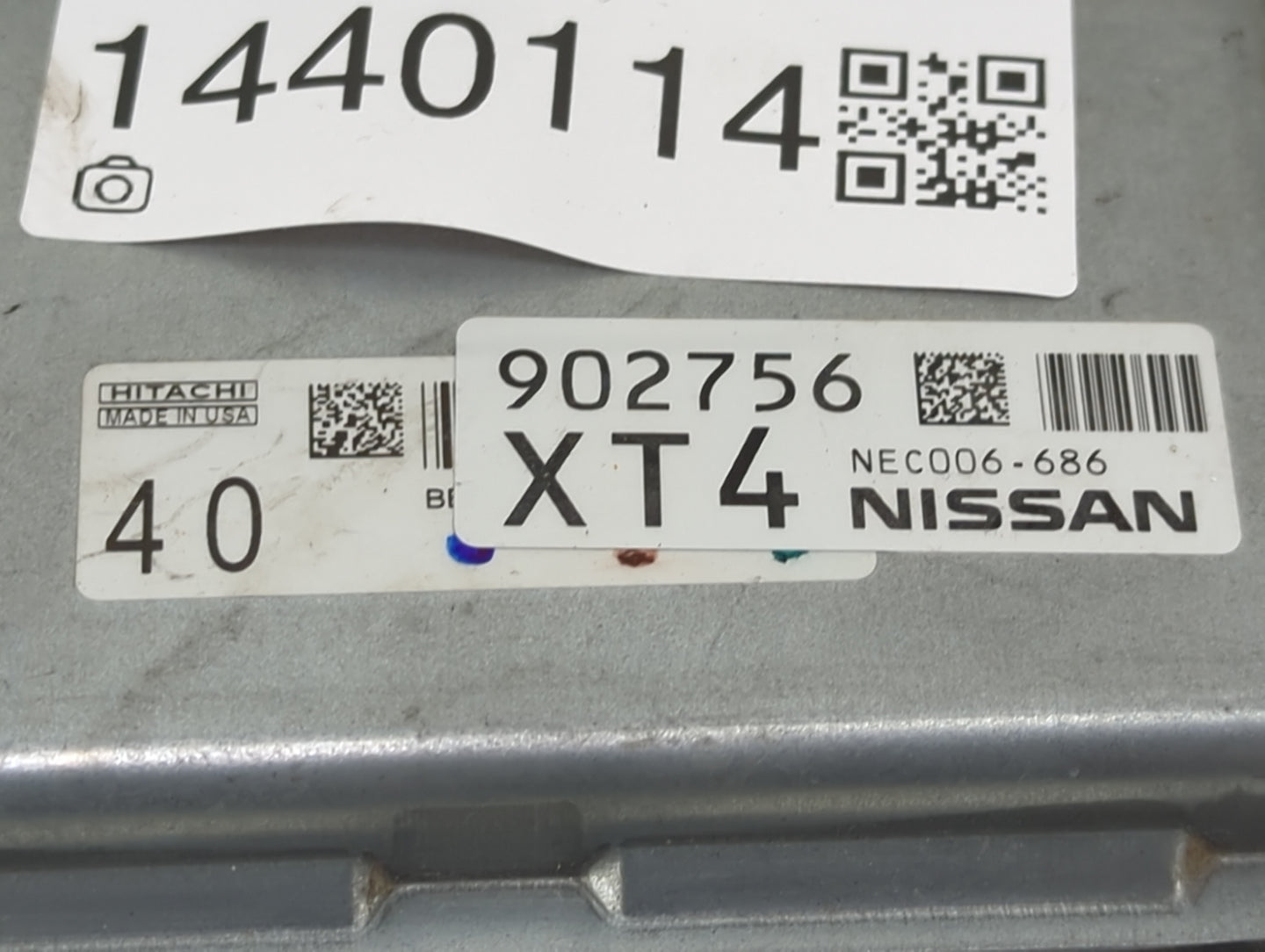 2015-2016 Infiniti Qx60 PCM Engine Control Computer ECU ECM PCU OEM P/N:NEC006-686 Fits Fits 2015 2016 2017 OEM Used Auto Pa
