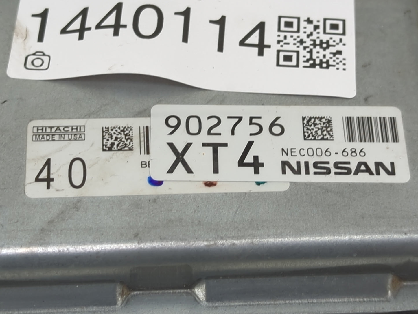 2015-2016 Infiniti Qx60 PCM Engine Control Computer ECU ECM PCU OEM P/N:NEC006-686 Fits Fits 2015 2016 2017 OEM Used Auto Pa