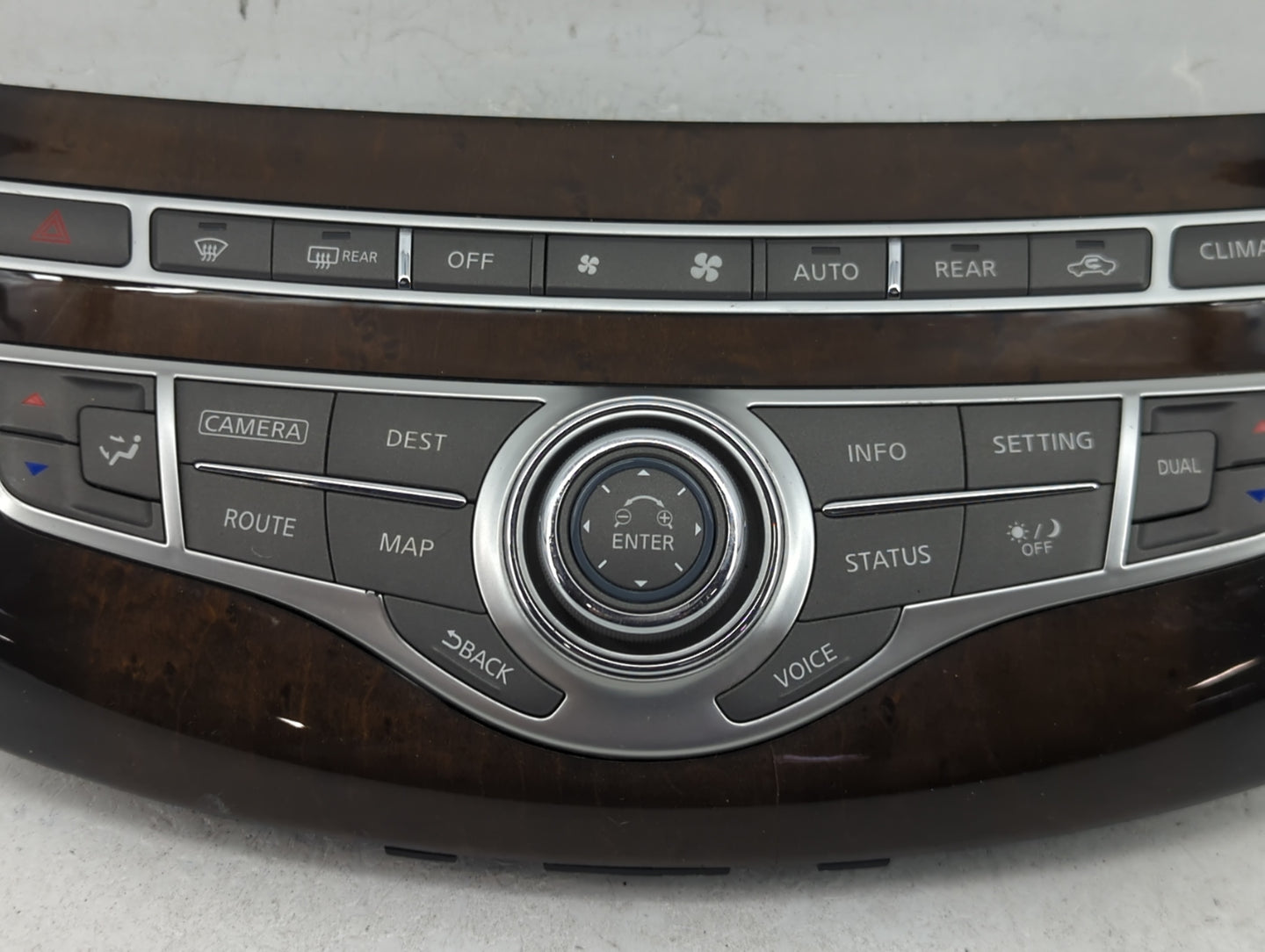 2015 Infiniti Qx60 Climate Control Module Temperature AC/Heater Replacement P/N:283953JA7B Fits OEM Used Auto Parts - Oemuse