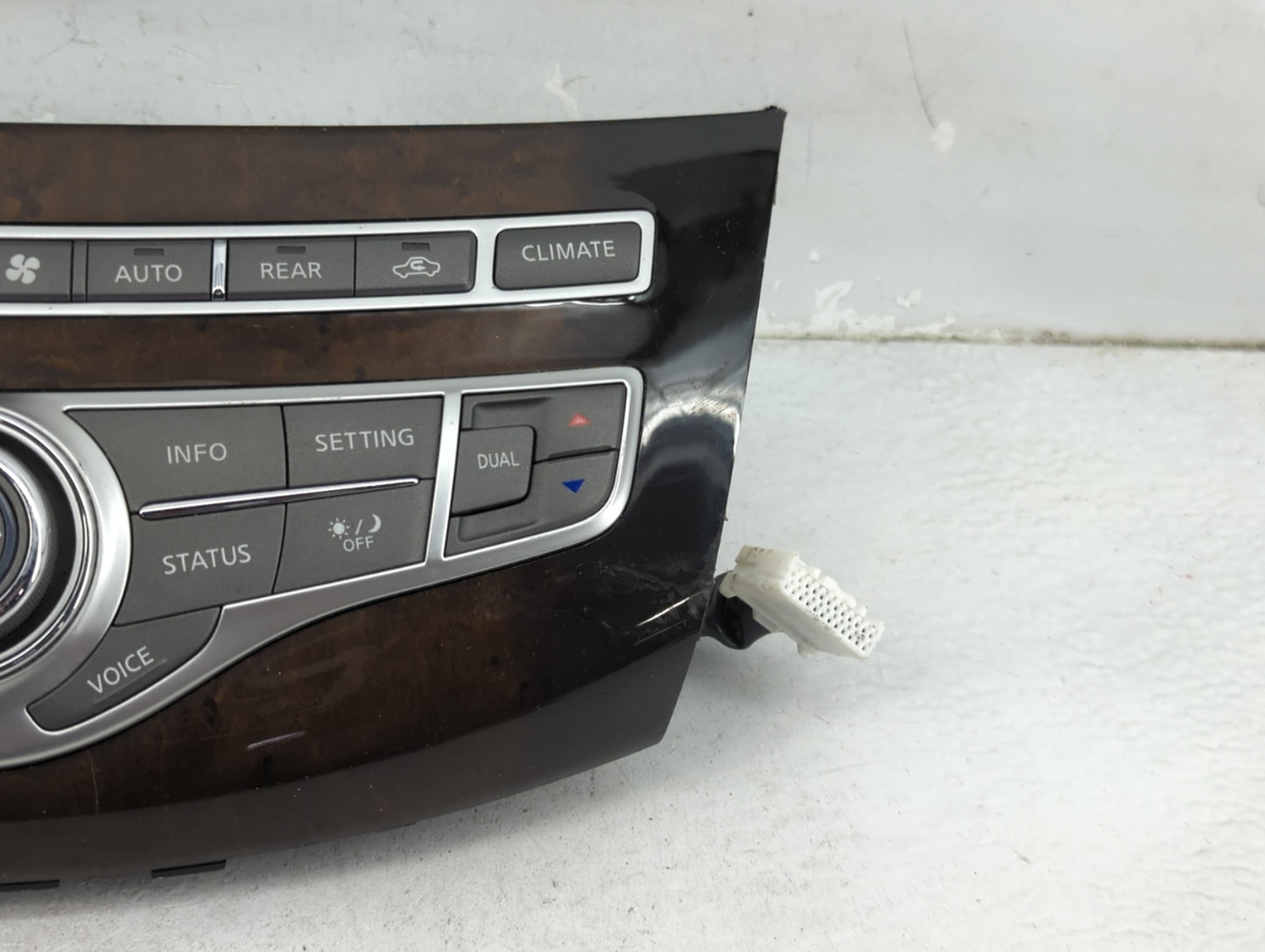 2015 Infiniti Qx60 Climate Control Module Temperature AC/Heater Replacement P/N:283953JA7B Fits OEM Used Auto Parts - Oemuse